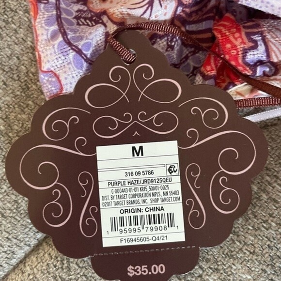 Knox Rose Tiered Scoop Neck Puff Sleeve Midi Dress M Prairie Cottage Core NWT - Picture 6 of 7